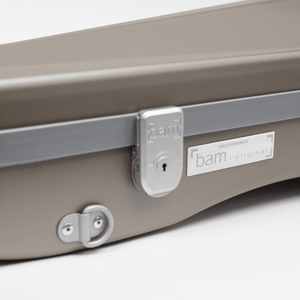 Bam Supreme L'opera Contoured Viola Case Champagne - Silver Seal