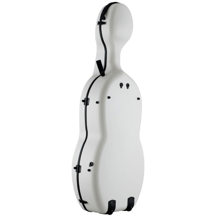 Mirage Carbonpoly Cello Case White