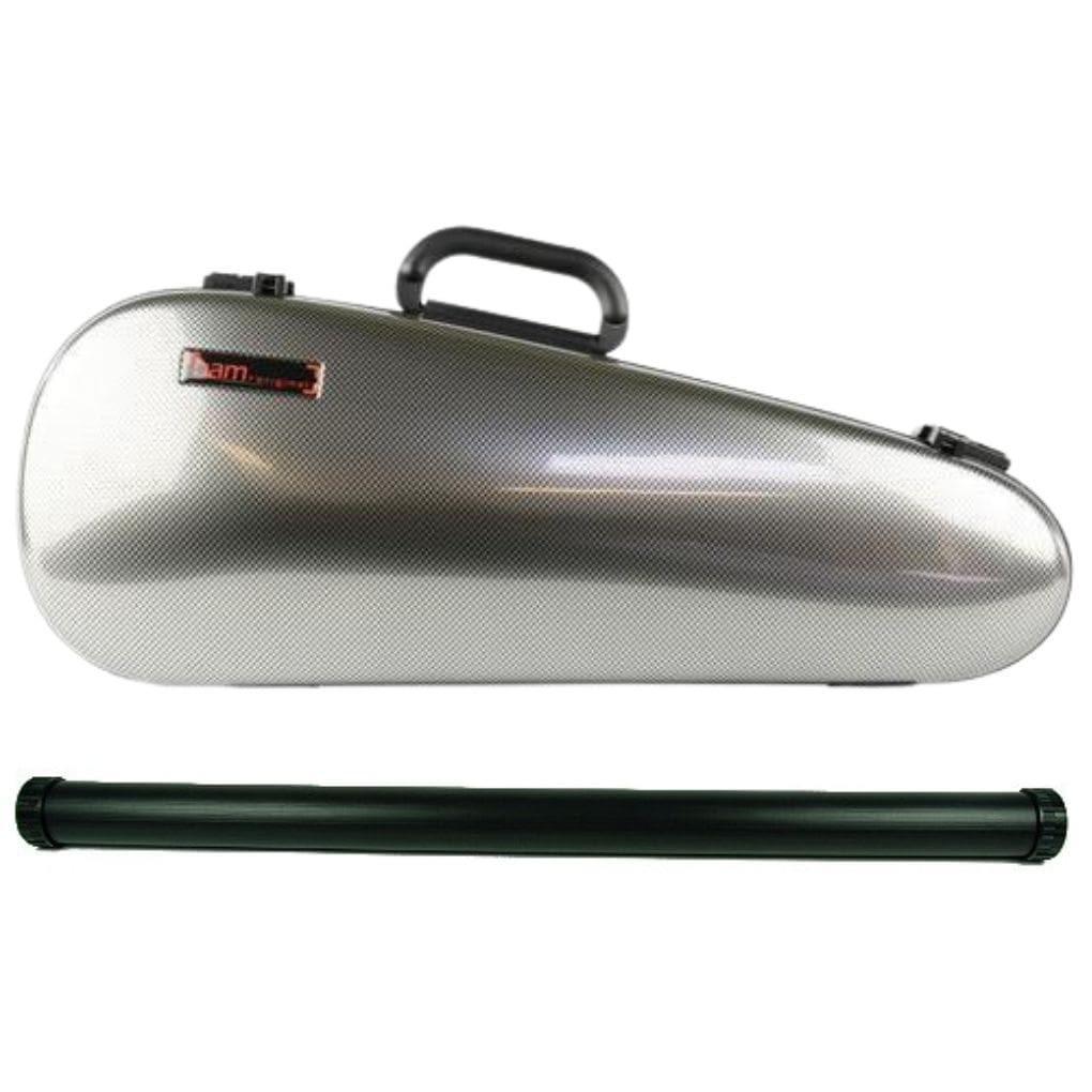 Bam Cabin Violin Case Carbon Silver