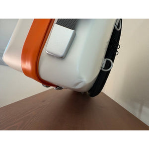 Bam Graffiti Hightech Oblong Violin Case White