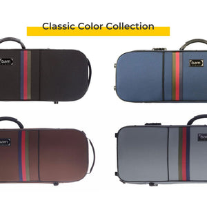 Bam St. Germain Oblong Violin Case Colors