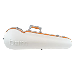 Bam Graffiti Hightech Contoured Violin Case White/Orange