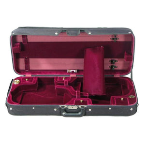Bobelock 1051 Double Violin Case Red