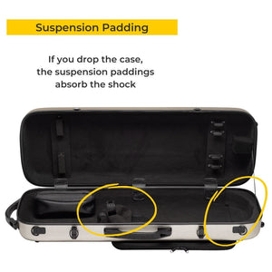 Eastman CAVA30 Oblong Viola Case Suspension Padding