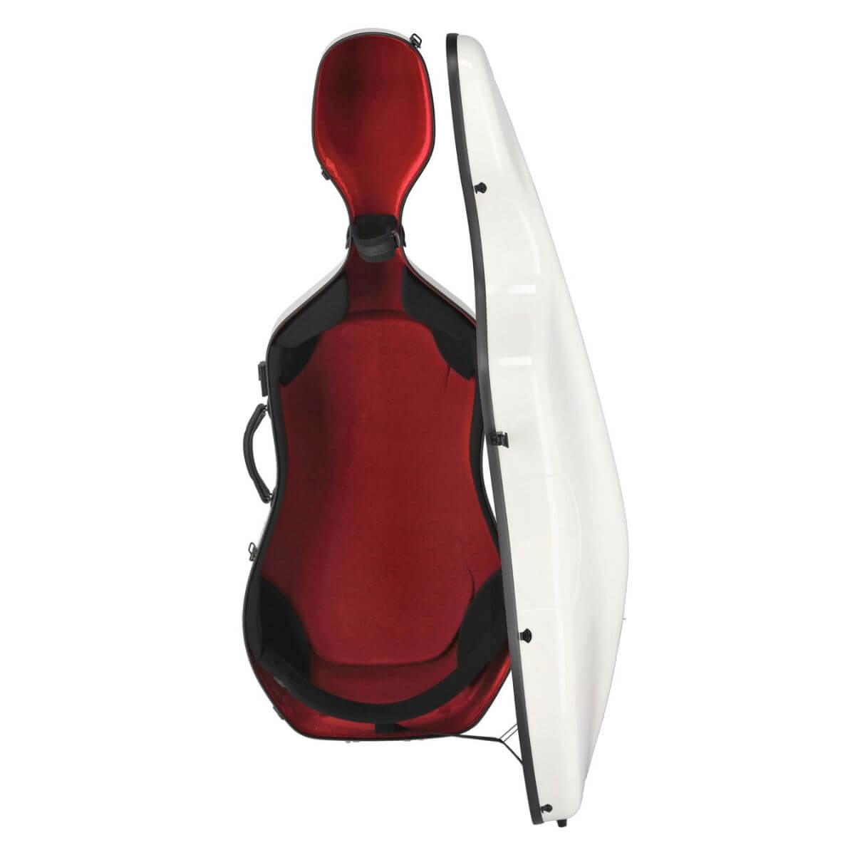 Gewa Air Cello Case White/Red