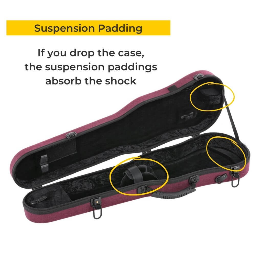 Gewa Bio-A Shaped Violin Case Suspension Padding