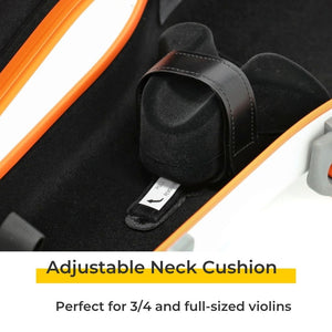 Gewa Pure Fun Shaped Violin Case Adjustable Neck Cushion