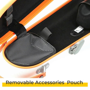 Gewa Pure Fun Shaped Violin Case Removable Accessories Pouch