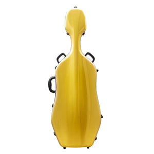 J.W. Eastman CACL28 Fiberglass Cello Case Yellow