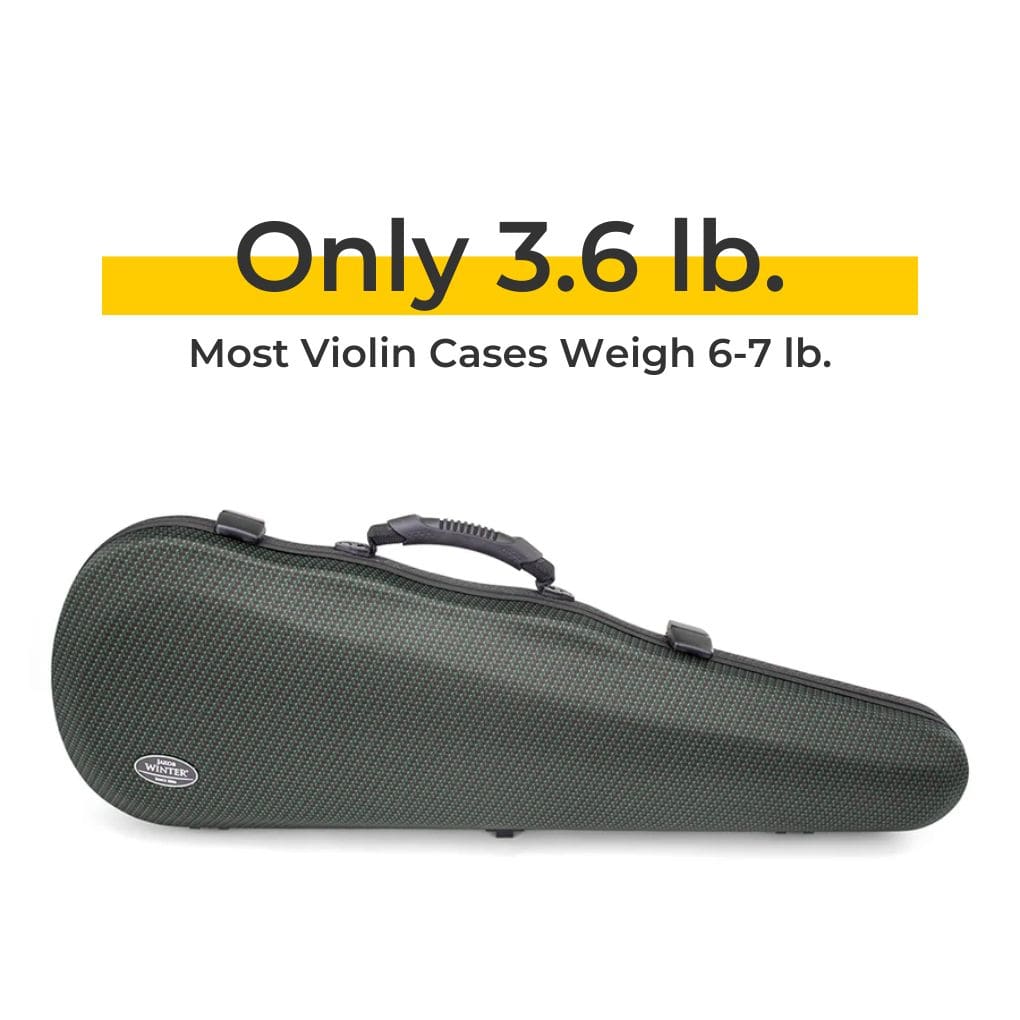 Jakob Winter Greenline Contoured Violin Case Lightweight Violin Case