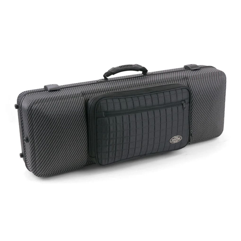 Jakob Winter Greenline Oblong Viola Case Carbon Grey