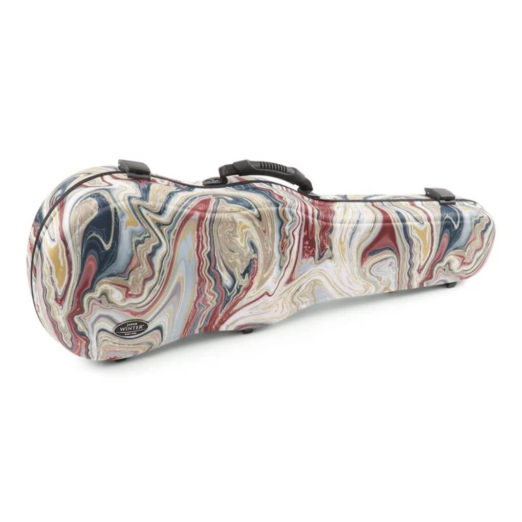 Jakob Winter Greenline Shaped Viola Case Marble