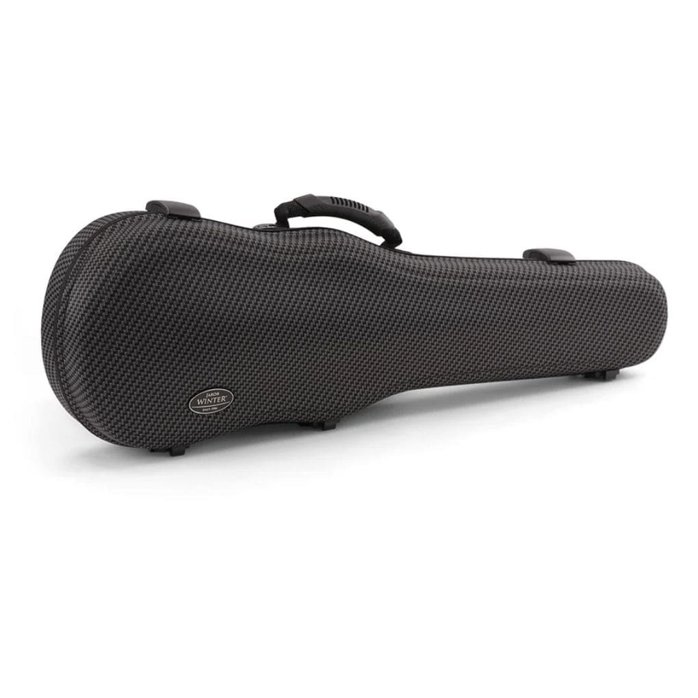 Jakob Winter Greenline Shaped Violin Case Carbon Grey