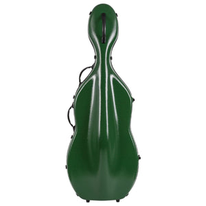 Tonareli Fiberglass Cello Case Green