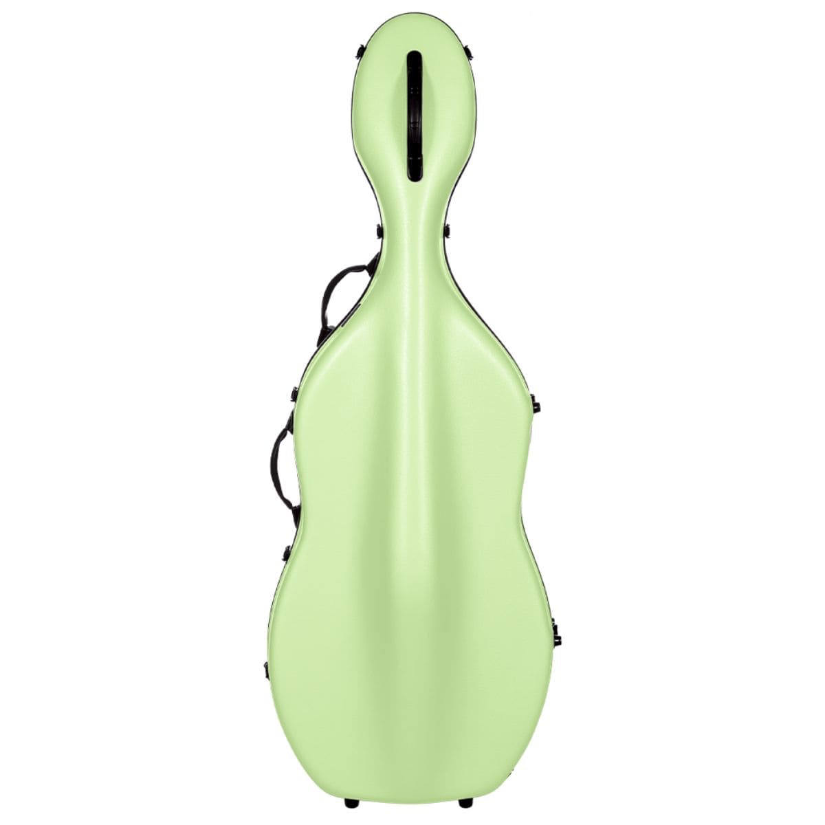 Tonareli Fiberglass Cello Case Lime Green