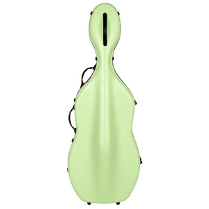Tonareli Fiberglass Cello Case Lime Green
