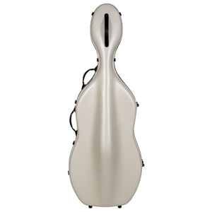 Tonareli Fiberglass Cello Case Pearl