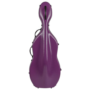 Tonareli Fiberglass Cello Case Purple