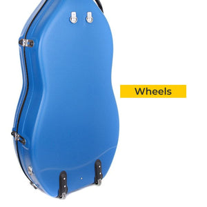 Tonareli Fiberglass Cello Case Wheels
