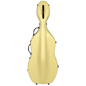 Tonareli Fiberglass Cello Case Yellow