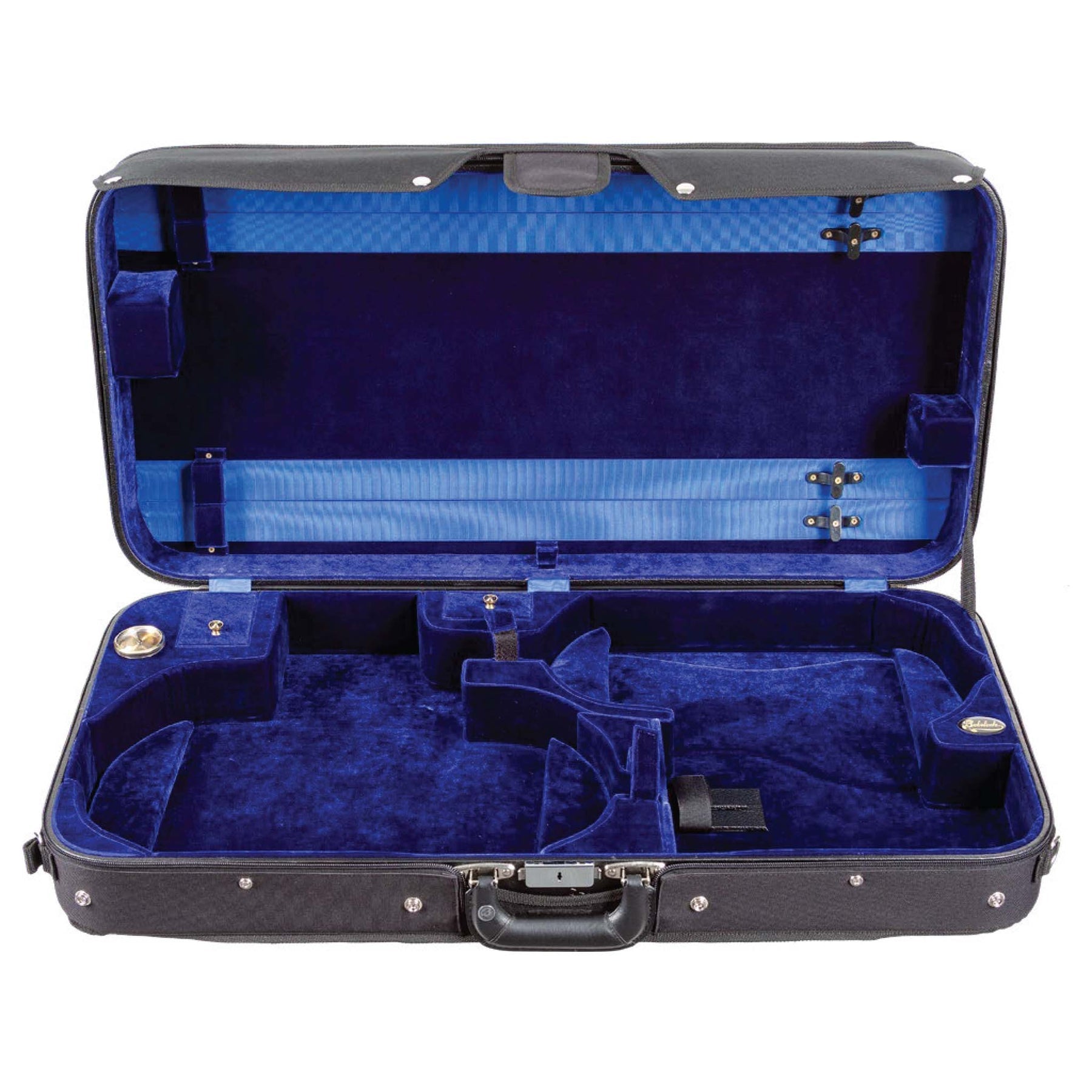 Bobelock 1023 Blue Velvet Violin / Adjustable Viola Case