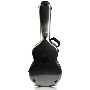 Classical Silver Carbon Look Guitar Case