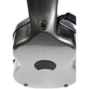 Classical Silver Carbon Look Guitar Case