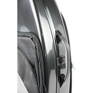 Black Carbon Tenor Sax Case with pocket