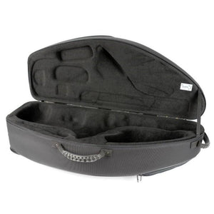 Bam New Trekking Tenor Sax Case Silver Carbon