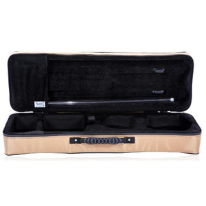 bam performance violin case brown