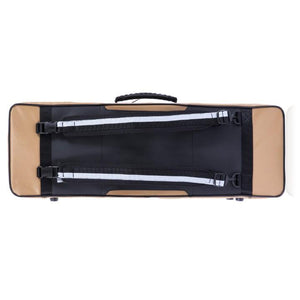 bam performance violin case brown