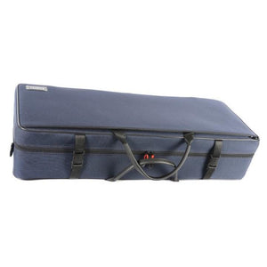 bam blue double violin case