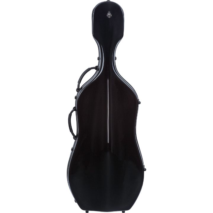 Howard Core Fiberglass Cello Case Black