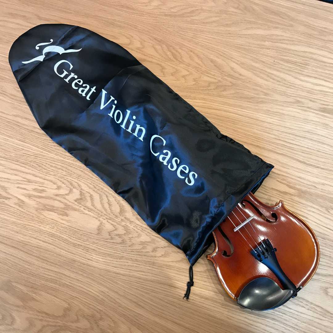 synthetic silk violin bag