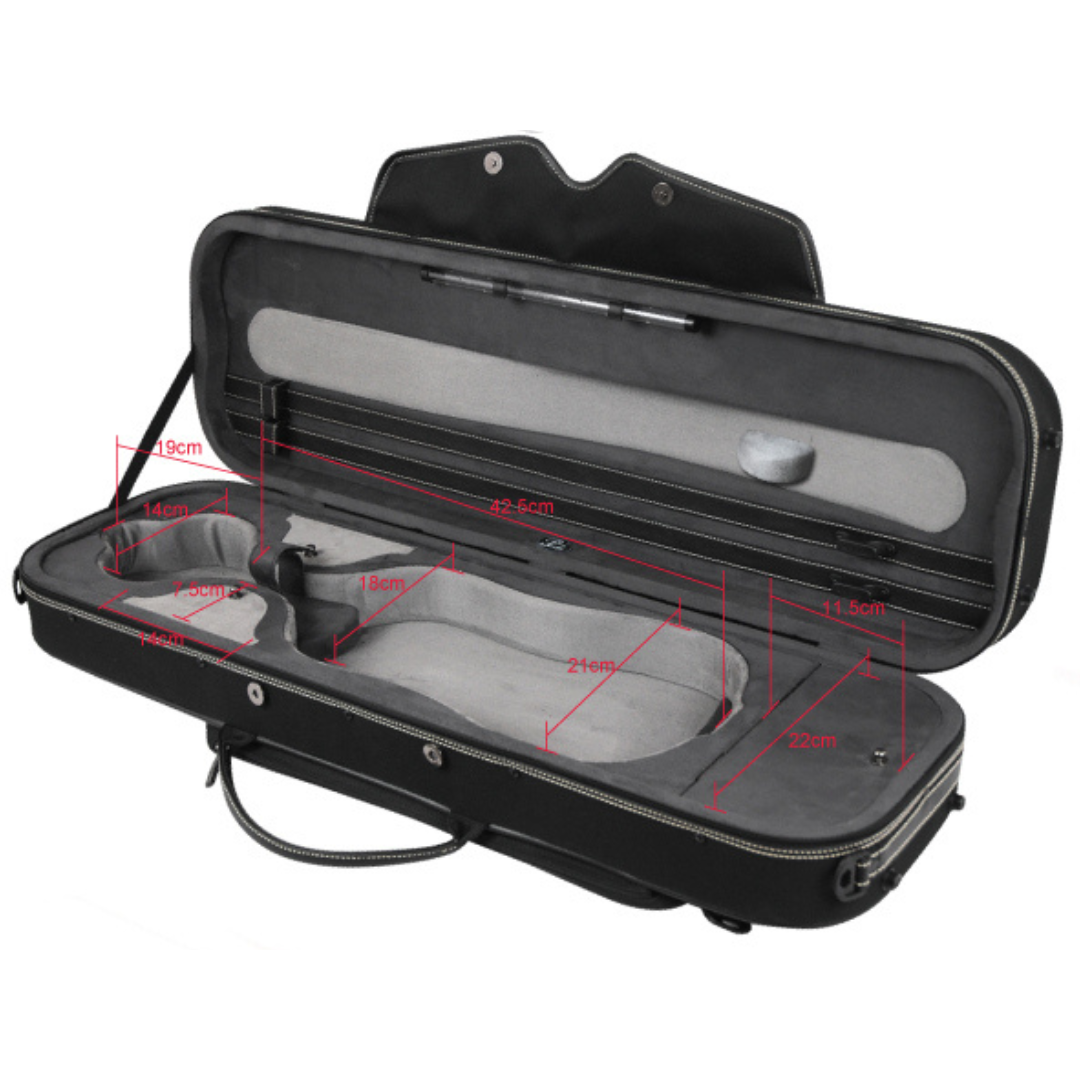pedi violin case dimensions