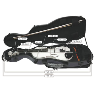 Molto Harmony Cello-Shaped Violin Case