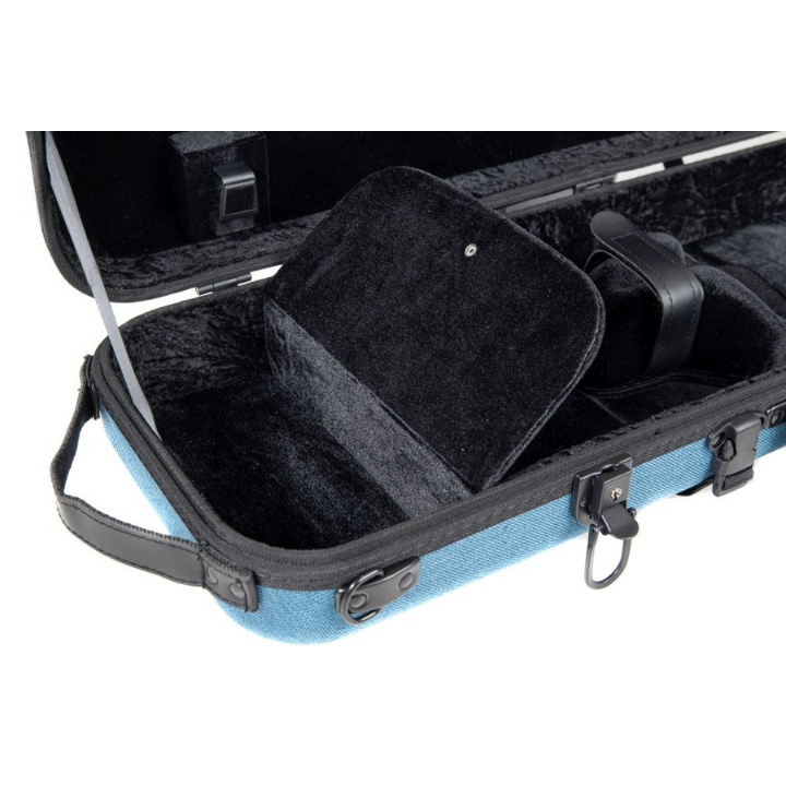 Gewa Bio-A Oblong Violin Case with Pocket Blue | Great Violin Cases