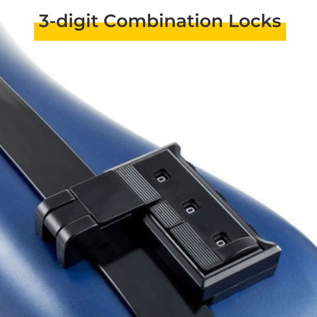 Bam Cabin Violin Case 3-Digit Combination Locks