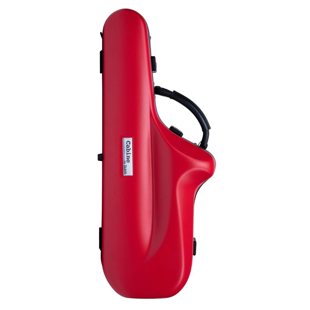 Bam Cabine Alto Sax Case Pomegranate Red