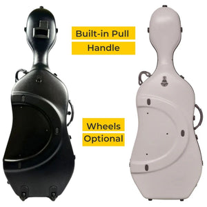 Bam Classic Cello Case Pull Handle and Wheels