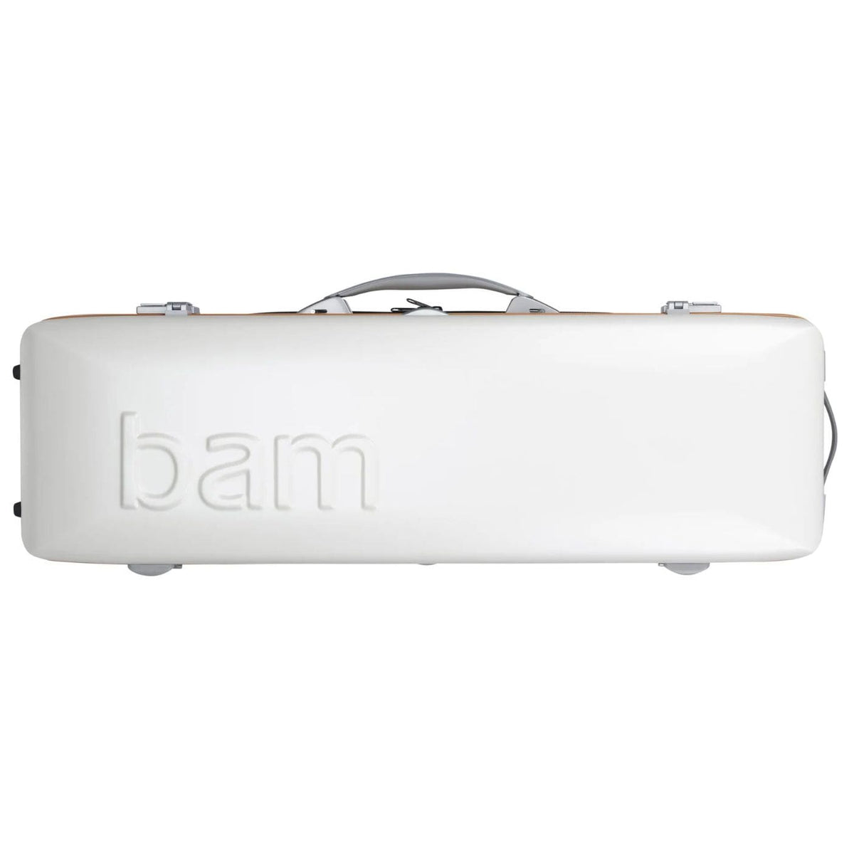 Bam Graffiti Hightech Oblong Violin Case White/Orange