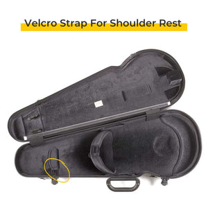 Bam Hightech Contoured Viola Case Velcro Strap