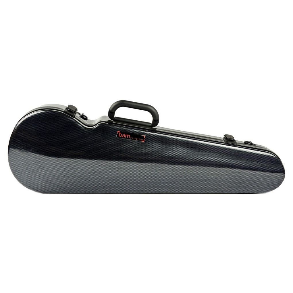 Bam Hightech Contoured Violin Case Carbon Black