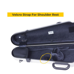 Bam Hightech Contoured Violin Case Velcro Strap For Shoulder Rest