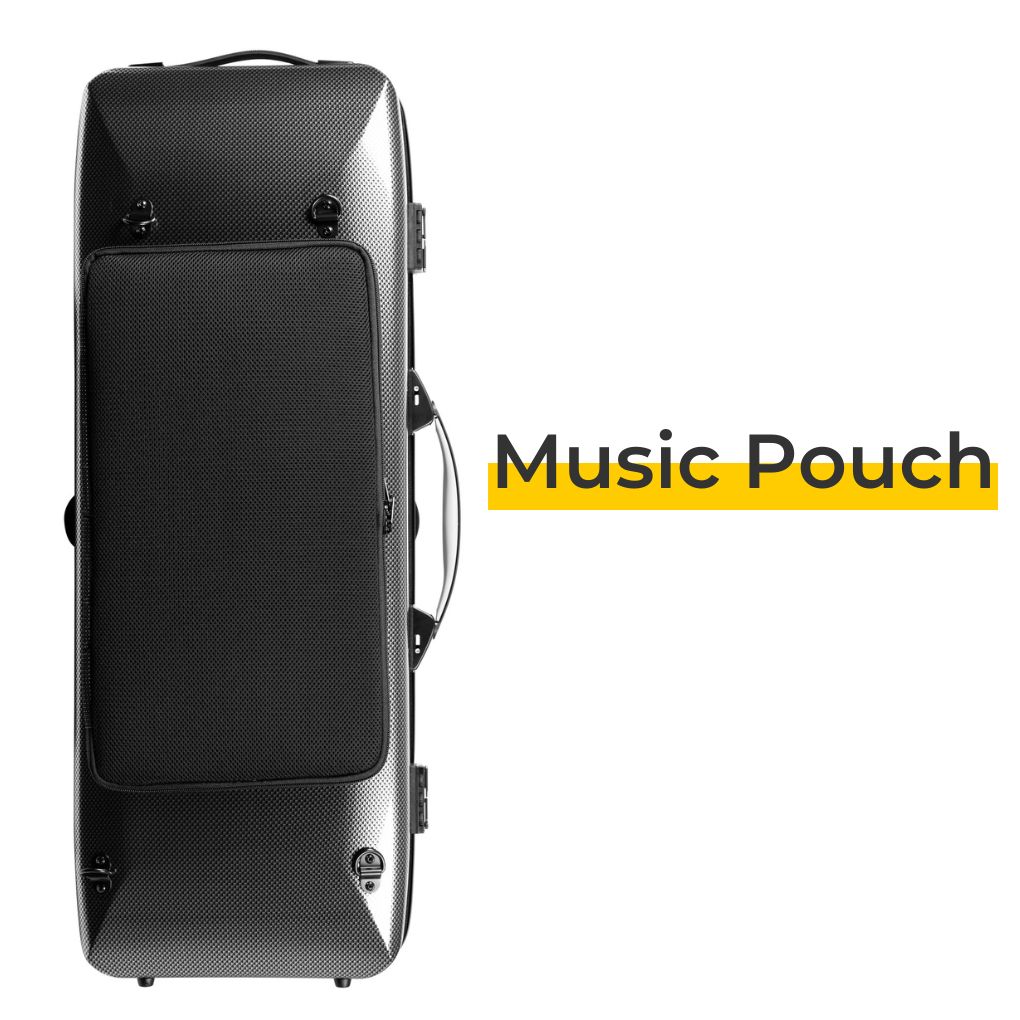 Bam Hightech Oblong Viola Case Music Pouch