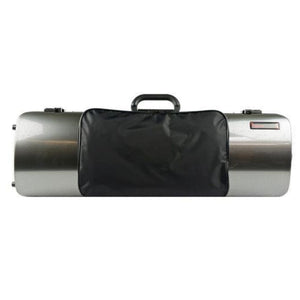 Bam Hightech Oblong Violin Case Carbon Silver