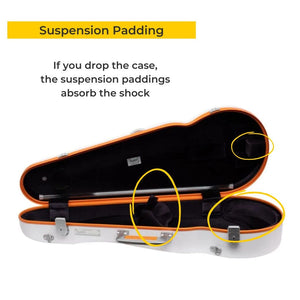 Bam Ice Supreme Viola Case  Suspension Padding