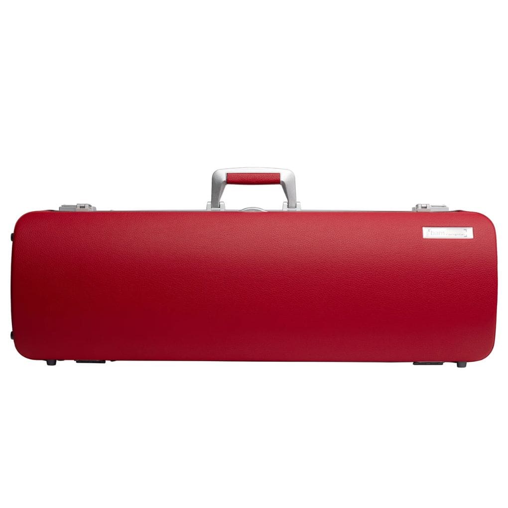 Bam L'etoile Oblong Violin Case Red