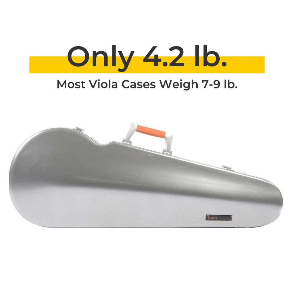 Bam La Defense Contoured Viola Case Lightweight Viola Case