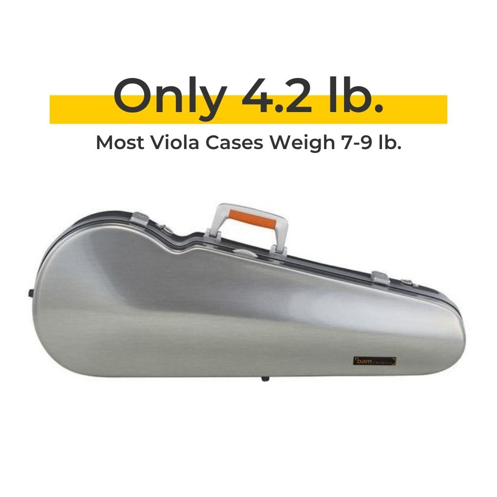 Bam La Defense Contoured Viola Case Lightweight Viola Case